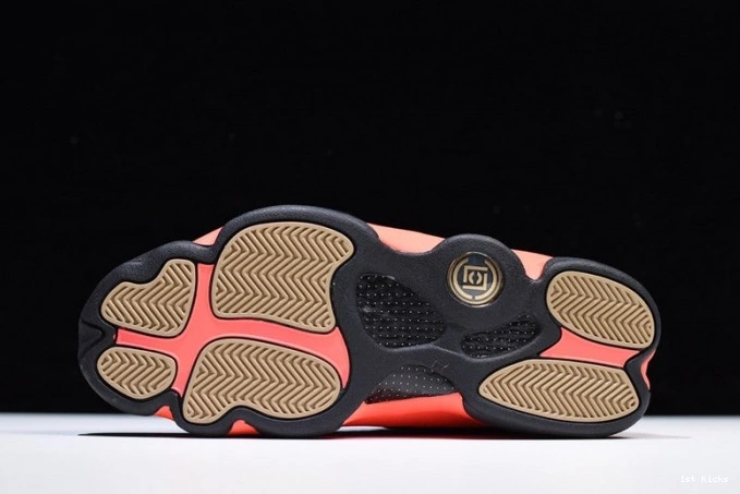 1st Kicks Shoes x 13 Low AT3102-006 Black Clot Jordan Air Infrared 0815